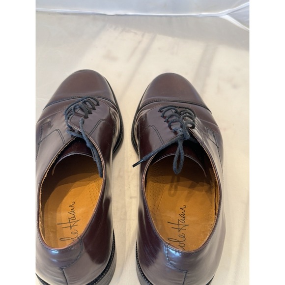Cole Haan Men\'s Brown Oxford Loafer Derby Dress Shoe Size 10 D Lace Up main image 7